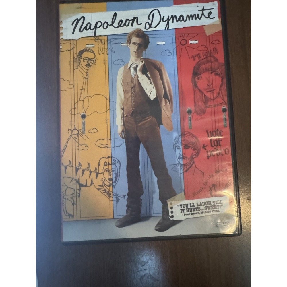 Napoleon Dynamite (DVD, 2004) FULL SCREEN AND WIDE SCREEN